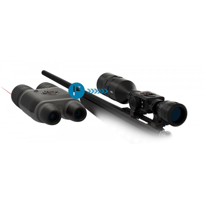 Тепловизионный бинокль ATN BINOX 4T 384 1.25-5x с дальномером 
