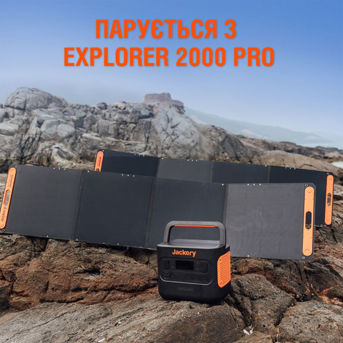 Сонячна панель Jackery SolarSaga 200 W