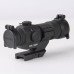 Коллиматорный прицел Holosun Tube HS406A 2 MOA на Weaver 