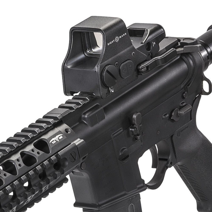Коліматорний приціл Sightmark Ultra Shot Plus быстросъемный 4 типа MOA (SM26008)