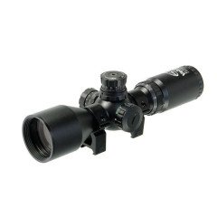 Оптический прицел VEBER BLACK FOX 3-9х42 RG MD с кольцами на Weaver