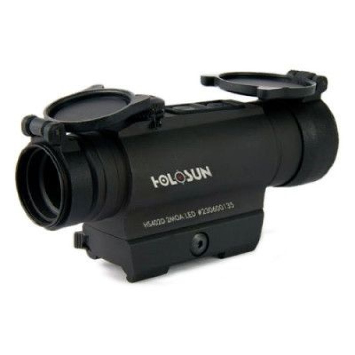 Коллиматорный прицел Holosun Infiniti HS402D 2 MOA быстросъемный на Weaver 