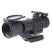 Коліматорний приціл Holosun Tube HS406C 2 MOA с солнечной батареей на Weaver 