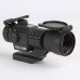 Коліматорний приціл Holosun Tube HS406C 2 MOA с солнечной батареей на Weaver 
