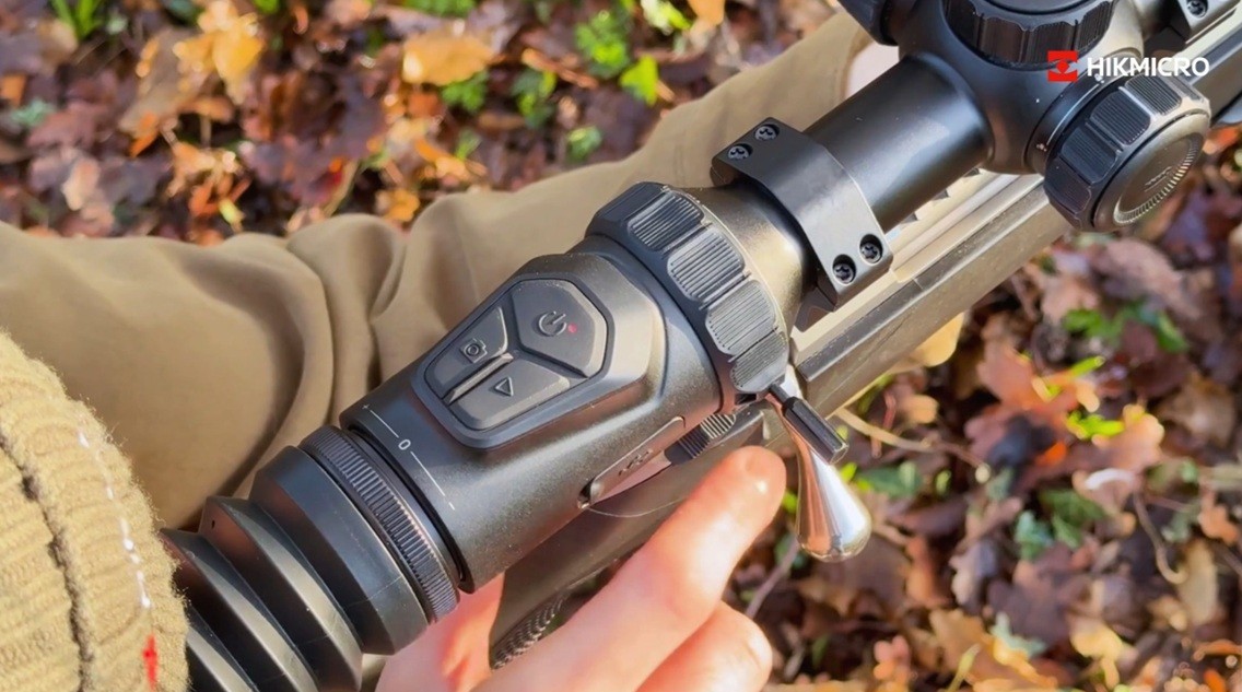 HikMicro ALPEX PRO A50P у комплекті з 30-мм кріпленням та змінним акумулятором 18650