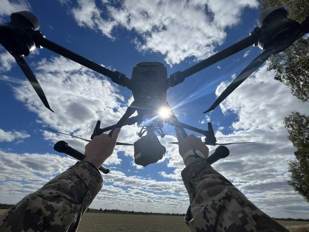 DJI Mavic для ночного наблюдения