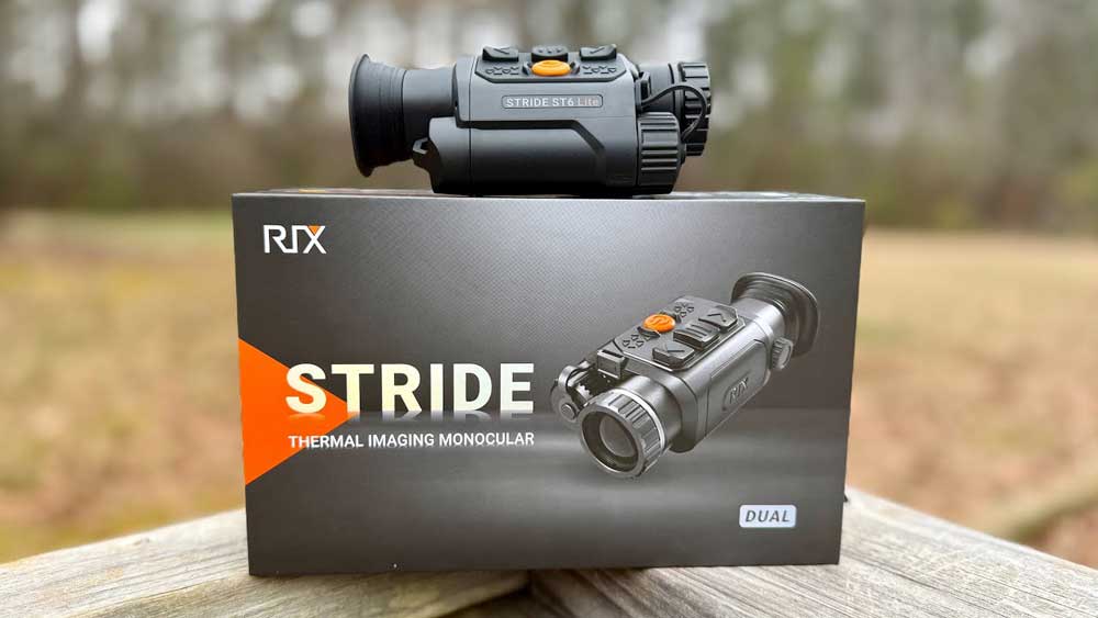 Тепловизор Rix Stride во время полевого наблюдения в ночных условиях — УкрОптика
