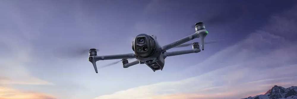 Дрон DJI Mavic для військової аеророзвідки