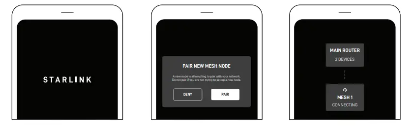 Налаштування мережі Wi-Fi через мобільний додаток Starlink